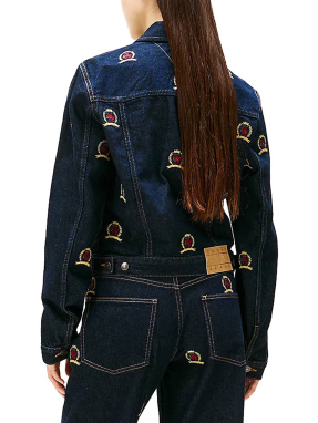 ΓΥΝΑΙΚΕΙΟ TRUCKER JACKET | Μπλε Σκούρο XS