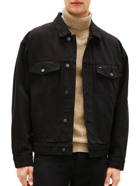 ΑΝΔΡΙΚΟ DENIM JACKET | Μαύρο M