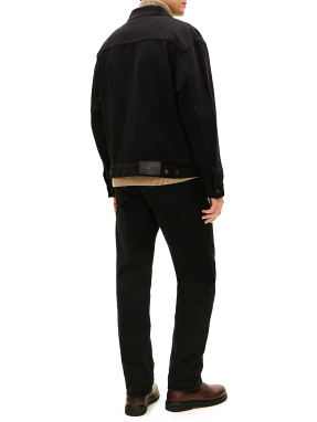 ΑΝΔΡΙΚΟ DENIM JACKET | Μαύρο XL