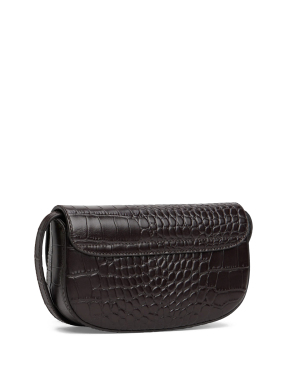 ΓΥΝΑΙΚΕΙΑ ΔΕΡΜΑΤΙΝΗ CROCO ΤΣΑΝΤΑ ΧΙΑΣΤΙ | Μαύρο