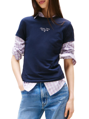 ΓΥΝΑΙΚΕΙΟ T-SHIRT | Μπλε Σκούρο S