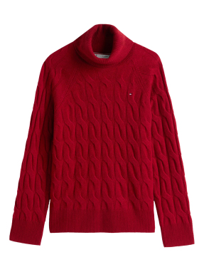 ΓΥΝΑΙΚΕΙΟ ΜΑΛΛΙΝΟ ΠΟΥΛΟΒΕΡ | Κόκκινο M