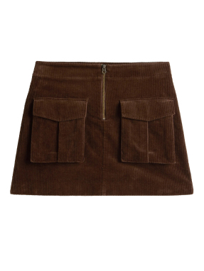 ΜΙΝΙ ΚΟΤΛΕ ΦΟΥΣΤΑ | Καφέ Σκούρο EU 36