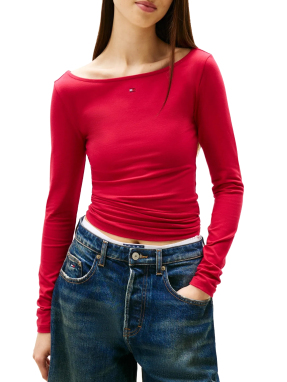 ΓΥΝΑΙΚΕΙΑ ΜΑΚΡΥΜΑΝΙΚΗ ΜΠΛΟΥΖΑ | Κόκκινο S