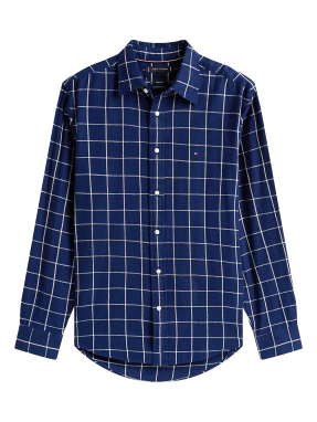 ΑΝΔΡΙΚΟ ΠΟΥΚΑΜΙΣΟ | Μπλε Σκούρο L