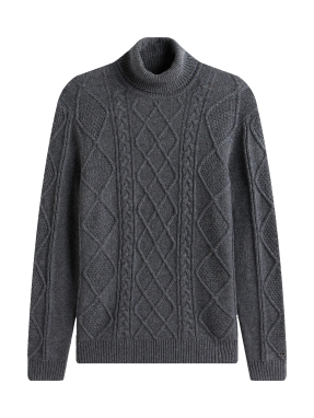 ΑΝΔΡΙΚΟ ΠΟΥΛΟΒΕΡ | Γκρι Σκούρο M