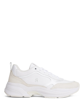 ΓΥΝΑΙΚΕΙΑ ΔΕΡΜΑΤΙΝΑ CHUNKY SNEAKERS | Λευκό 39