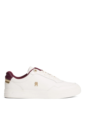 ΓΥΝΑΙΚΕΙΑ ΔΕΡΜΑΤΙΝΑ SNEAKERS | Εκρού 38