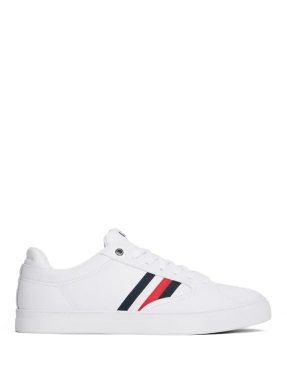 ΑΝΔΡΙΚΑ ΔΕΡΜΑΤΙΝΑ SNEAKERS | Λευκό 44