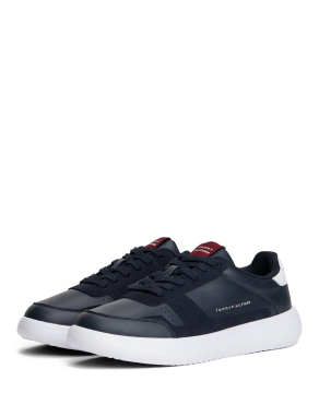 ΑΝΔΡΙΚΑ ΔΕΡΜΑΤΙΝΑ SNEAKERS | Μπλε Σκούρο 45