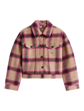 ΓΥΝΑΙΚΕΙΟ TRUCKER JACKET | Πολύχρωμο S