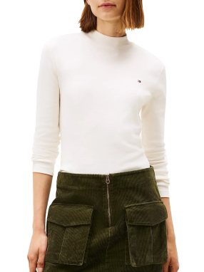 ΓΥΝΑΙΚΕΙΑ ΜΑΚΡΥΜΑΝΙΚΗ ΜΠΛΟΥΖΑ | Λευκό M