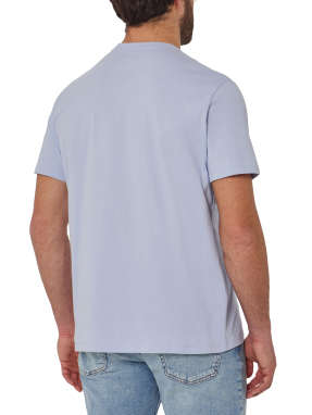 ΑΝΔΡΙΚΟ T-SHIRT ΜΕ ΛΟΓΟΤΥΠΟ | Μπλε Ανοιχτό M