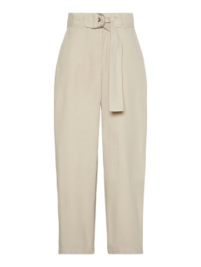 ΓΥΝΑΙΚΕΙΟ ΠΑΝΤΕΛΟΝΙ ΜΕ ΖΩΝΗ | Μπεζ US 8