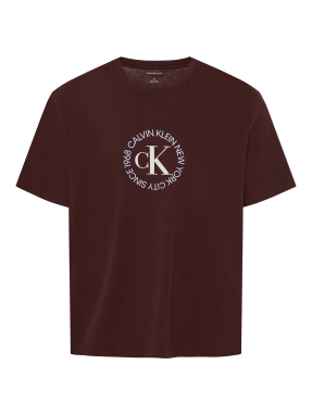 ΑΝΔΡΙΚΟ T-SHIRT ΜΕ ΛΟΓΟΤΥΠΟ | Καφέ S