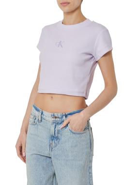ΓΥΝΑΙΚΕΙΟ CROPPED T-SHIRT | Λιλά S