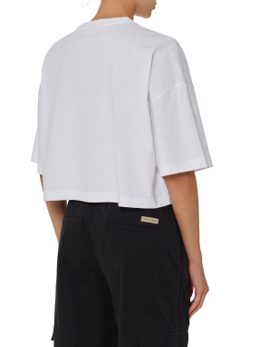 ΓΥΝΑΙΚΕΙΟ BOXY T-SHIRT | Λευκό S
