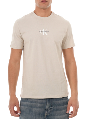 ΑΝΔΡΙΚΟ T-SHIRT ΜΕ ΛΟΓΟΤΥΠΟ | Μπεζ L