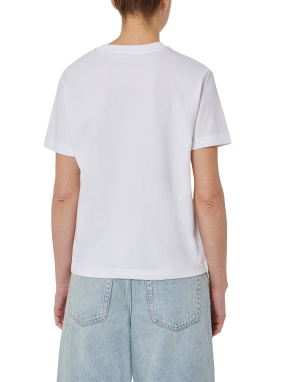 ΓΥΝΑΙΚΕΙΟ T-SHIRT ΜΕ ΛΟΓΟΤΥΠΟ | Λευκό XS