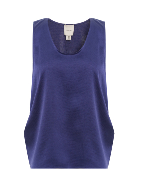 ΓΥΝΑΙΚΕΙΟ ΑΜΑΝΙΚΟ ΣΑΤΕΝ ΤΟΠ | Μωβ Σκούρο XS