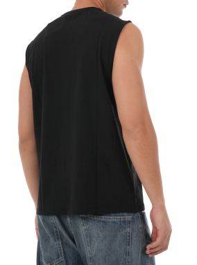 ΑΝΔΡΙΚΗ ΑΜΑΝΙΚΗ ΜΠΛΟΥΖΑ | Μαύρο XL