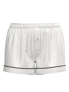 ΓΥΝΑΙΚΕΙΟ SHORTS ΠΙΤΖΑΜΑ | Εκρού M