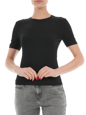 ΓΥΝΑΙΚΕΙΟ T-SHIRT | Μαύρο L