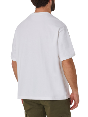 ΑΝΔΡΙΚΟ T-SHIRT ΜΕ ΛΟΓΟΤΥΠΟ | Λευκό M