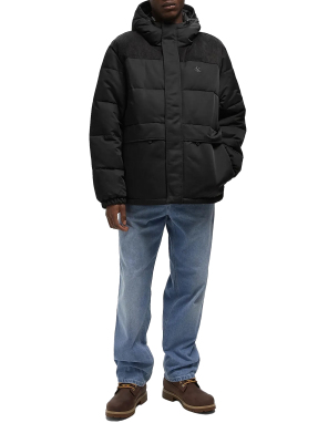 ΑΝΔΡΙΚΟ PUFFER ΜΠΟΥΦΑΝ | Μαύρο S