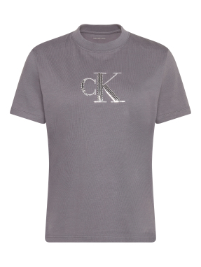 ΓΥΝΑΙΚΕΙΟ T-SHIRT | Γκρι Σκούρο L