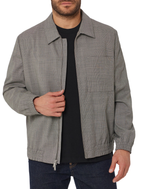 ΑΝΔΡΙΚΟ ΜΑΛΛΙΝΟ JACKET | Γκρι XL