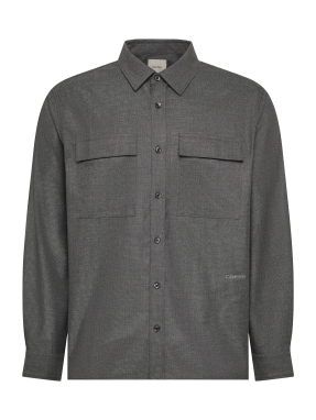 ΑΝΔΡΙΚΟ ΠΟΥΚΑΜΙΣΟ | Γκρι Σκούρο L