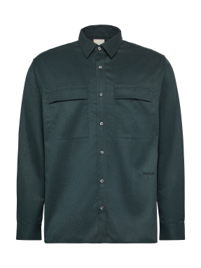 ΑΝΔΡΙΚΟ ΠΟΥΚΑΜΙΣΟ | Πράσινο Σκούρο M