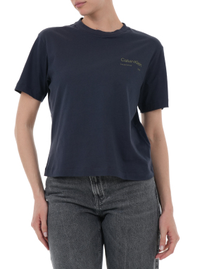 ΓΥΝΑΙΚΕΙΟ T-SHIRT | Μπλε Σκούρο XS