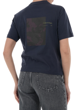 ΓΥΝΑΙΚΕΙΟ T-SHIRT | Μπλε Σκούρο M