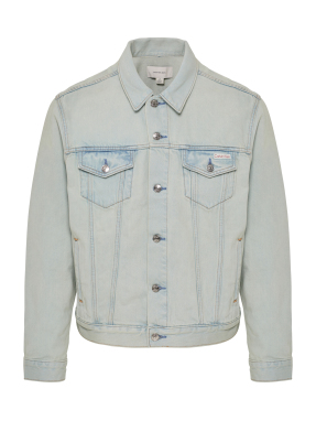 ΑΝΔΡΙΚΟ DENIM TRUCKER JACKET | Γαλάζιο S