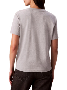 ΓΥΝΑΙΚΕΙΟ T-SHIRT ΜΕ ΛΟΓΟΤΥΠΟ | Γκρι M
