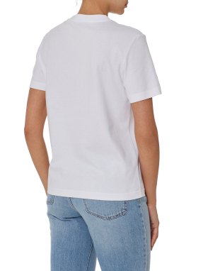ΓΥΝΑΙΚΕΙΟ T-SHIRT ΜΕ ΛΟΓΟΤΥΠΟ | Λευκό S