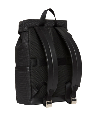 ΑΝΔΡΙΚΟ FLAP ΣΑΚΙΔΙΟ ΠΛΑΤΗΣ | Μαύρο