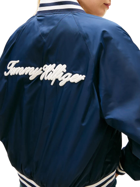 ΓΥΝΑΙΚΕΙΟ VARSITY NYLON BOMBER JACKET | Μπλε Σκούρο M