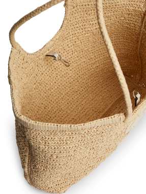 ΓΥΝΑΙΚΕΙΑ RAFFIA ΤΣΑΝΤΑ ΩΜΟΥ | Μπεζ