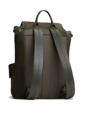 TH SOFT SUEDE BACKPACK | Χακί
