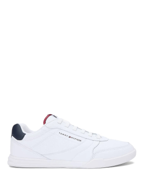 ΑΝΔΡΙΚΑ ΔΕΡΜΑΤΙΝΑ SNEAKERS | Λευκό 45
