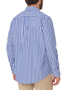 ΑΝΔΡΙΚΟ ΡΙΓΕ ΠΟΥΚΑΜΙΣΟ | Μπλε XXL