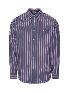 ΑΝΔΡΙΚΟ ΡΙΓΕ ΠΟΥΚΑΜΙΣΟ | Μπλε Σκούρο XL