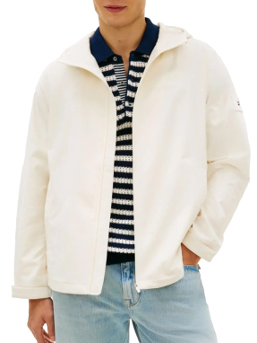 ΑΝΔΡΙΚΟ JACKET ΜΕ ΚΟΥΚΟΥΛΑ | Εκρού M