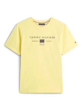 ΑΝΔΡΙΚΟ T-SHIRT ΜΕ ΛΟΓΟΤΥΠΟ | Κίτρινο XL