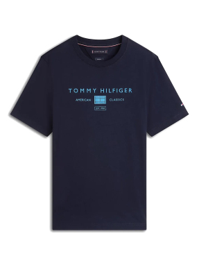 ΑΝΔΡΙΚΟ T-SHIRT ΜΕ ΛΟΓΟΤΥΠΟ | Μπλε Σκούρο S