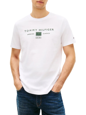 ΑΝΔΡΙΚΟ T-SHIRT ΜΕ ΛΟΓΟΤΥΠΟ | Λευκό L