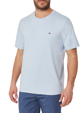 ΑΝΔΡΙΚΟ T-SHIRT INTERLOCK | Μπλε Ανοιχτό XXL